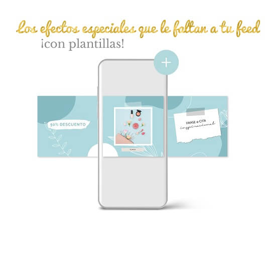 Plantillas Feed Instagram “Efectos especiales”