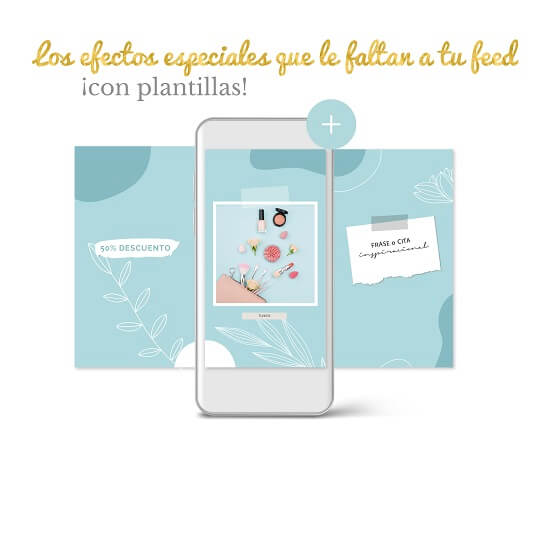 Plantillas Feed Instagram “Efectos especiales” - Imagen 2