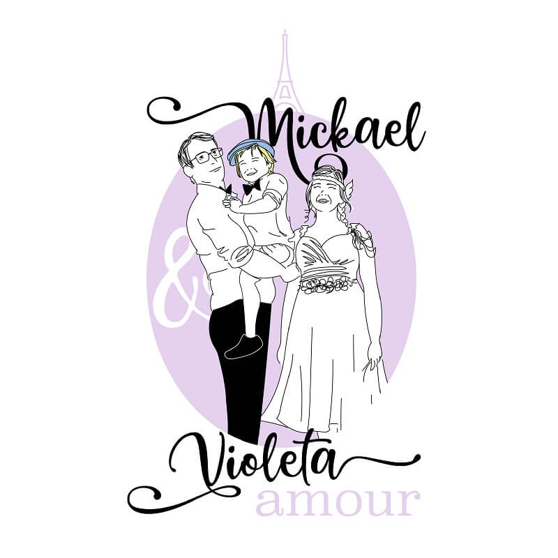 Ilustración Personalizada Grupos - Imagen 2