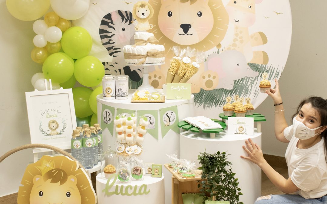 Baby Shower Lion Party